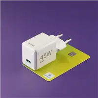 Hama rýchla USB nabíjačka, USB-C PD/QC 45 W, super-mini