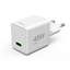 Hama rýchla USB nabíjačka, USB-C PD/QC 45 W, super-mini
