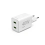 Hama rýchla USB nabíjačka, 2x USB-C PD/QC, 40 W, super-mini