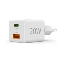Hama rýchla USB nabíjačka USB-C + USB-A, PD/QC, 20 W