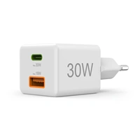 Hama rýchla USB nabíjačka USB-C + USB-A, PD/QC, 30 W