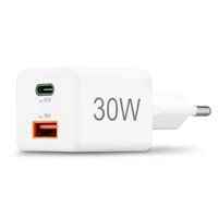 Hama rýchla USB nabíjačka USB-C + USB-A, PD/QC, 30 W