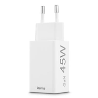 Hama rýchla USB nabíjačka GaN USB-C + USB-A, PD/QC, 45 W
