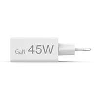 Hama rýchla USB nabíjačka GaN USB-C + USB-A, PD/QC, 45 W