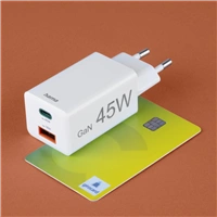 Hama rýchla USB nabíjačka GaN USB-C + USB-A, PD/QC, 45 W