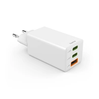 Hama rýchla USB nabíjačka GaN 2x USB-C + USB-A, PD/QC, 65 W
