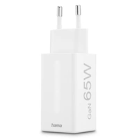 Hama rýchla USB nabíjačka GaN 2x USB-C + USB-A, PD/QC, 65 W