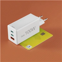 Hama rýchla USB nabíjačka GaN 2x USB-C + USB-A, PD/QC, 100 W