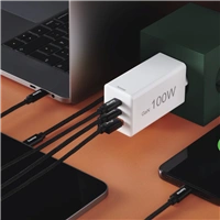 Hama rýchla USB nabíjačka GaN 2x USB-C + USB-A, PD/QC, 100 W