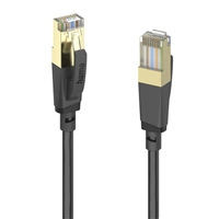 Hama sieťový kábel Cat8 S/FTP RJ45 0,5 m, tienený, 40 Gb/s