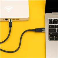 Hama sieťový kábel Cat8 S/FTP RJ45 5 m, tienený, 40 Gb/s