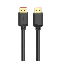 Hama DisplayPort 2.1 kábel UHD/16K, 80 Gb/s, 2 m