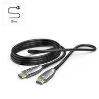 Hama optický aktívny HDMI kábel 8K Ultra High Speed, 15 m