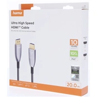 Hama optický aktívny HDMI kábel 8K Ultra High Speed, 20 m