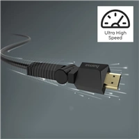 Hama HDMI kabel High Speed 4K 1,5 m, otočné vidlice (2 osi)
