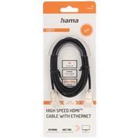 Hama HDMI kábel High Speed 4K 2 m, Ultra-Slim