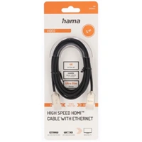Hama HDMI kbel High Speed 4K 2 m, Ultra-Slim