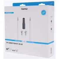 Hama SAT prepojovací set, 100 dB, 10 m