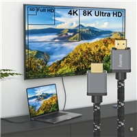 Hama HDMI kábel Ultra High Speed 8K 5 m, Prime Line