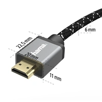 Hama HDMI kábel Ultra High Speed 8K 5 m, Prime Line