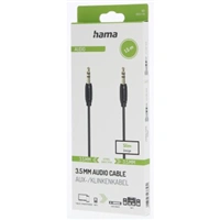 Hama audio kábel jack 3,5 mm, 1,5 m, slim