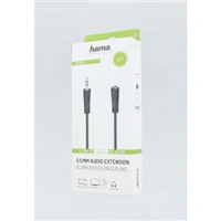 Hama predlžovací audio kábel jack 3,5 mm, 3 m