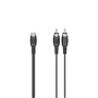 Hama redukcia cinch zásuvka - 2 cinch vidlice (subwoofer adaptér)