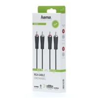 Hama audio kábel 2cinch 1,5 m stereo