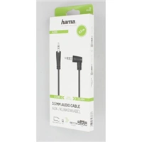 Hama audio kábel jack 3,5 mm 90 st., 0,5 m