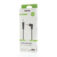 Hama audio kábel jack 3,5 mm, 1,5 m, kolmý konektor