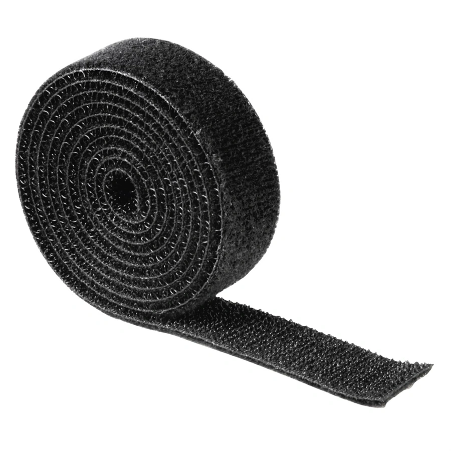 Hama univerzálna sťahovacia páska, suchý zips, 1m, čierna
