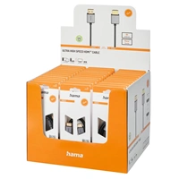 Hama HDMI kábel Ultra High Speed 8K 1,5 m, Ultra-Slim, displej 36 ks