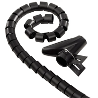 Hama trubica pre vedenie káblov, 2 m, 25 mm, ierna