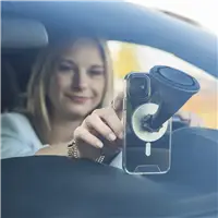 Hama MagLock, magnetický držiak telefónu, s prísavkou na čelné sklo vozidla, kompatibilný s MagSafe