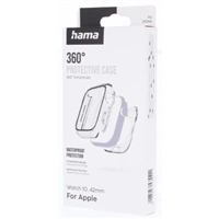 Hama ochranné puzdro pre Apple Watch 10, 42 mm, 360° ochrana, nacvakávacie