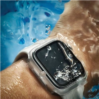 Hama ochranné puzdro pre Apple Watch 11, 46 mm, 360° ochrana, nacvakávacie
