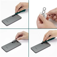 Hama Cam Protect, ochranné sklo fotoaparátu pre Samsung Galaxy A17, priehľadné