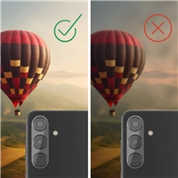 Hama Cam Protect, ochranné sklo fotoaparátu pre Samsung Galaxy S25 FE, priehľadné