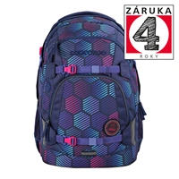 kolský ruksak coocazoo MATE, Indigo Illusion, certifikát AGR