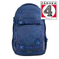 kolský ruksak coocazoo PORTER, Blue Motion, certifikát AGR