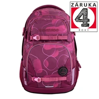 kolský ruksak coocazoo PORTER, Berry Bubbles, certifikát AGR