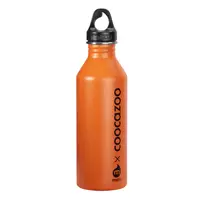 Fľaša na pitie z nerez ocele coocazoo 0,75 l, oranžová