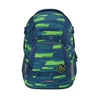 kolsk ruksak coocazoo MATE, Lime Stripe, certifikt AGR