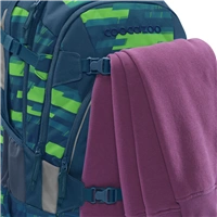 kolsk ruksak coocazoo MATE, Lime Stripe, certifikt AGR