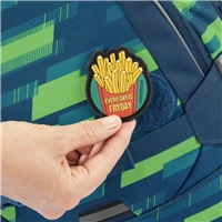 kolsk ruksak coocazoo MATE, Lime Stripe, certifikt AGR