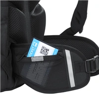 Školský ruksak coocazoo PORTER, Black Coal, AGR certifikát