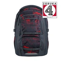 Školský ruksak coocazoo PORTER, Broken Black, AGR certifikát