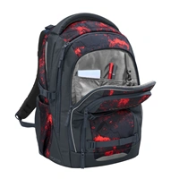 Školský ruksak coocazoo PORTER, Broken Black, AGR certifikát