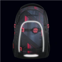 Školský ruksak coocazoo MATE, FC Bayern, Stern des Südens  - 2-dielny set, AGR certifikát