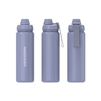 Izolovaná fľaška na pitie z nerezovej ocele coocazoo 0,7 l, Lavender
